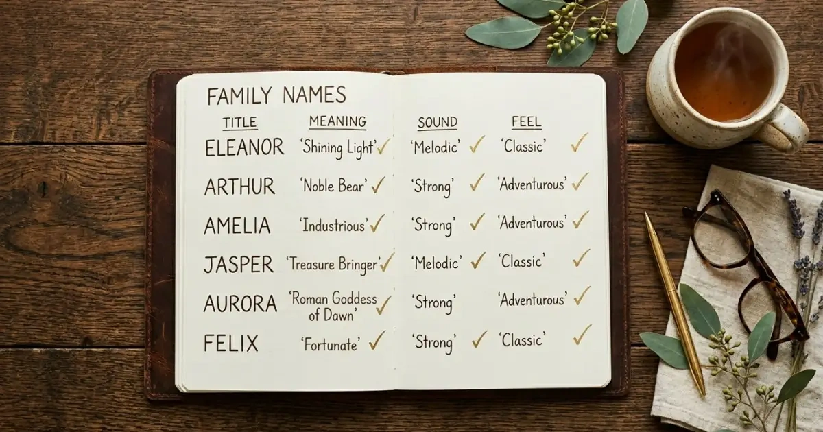 How to Compare Baby Names Objectively name meaning