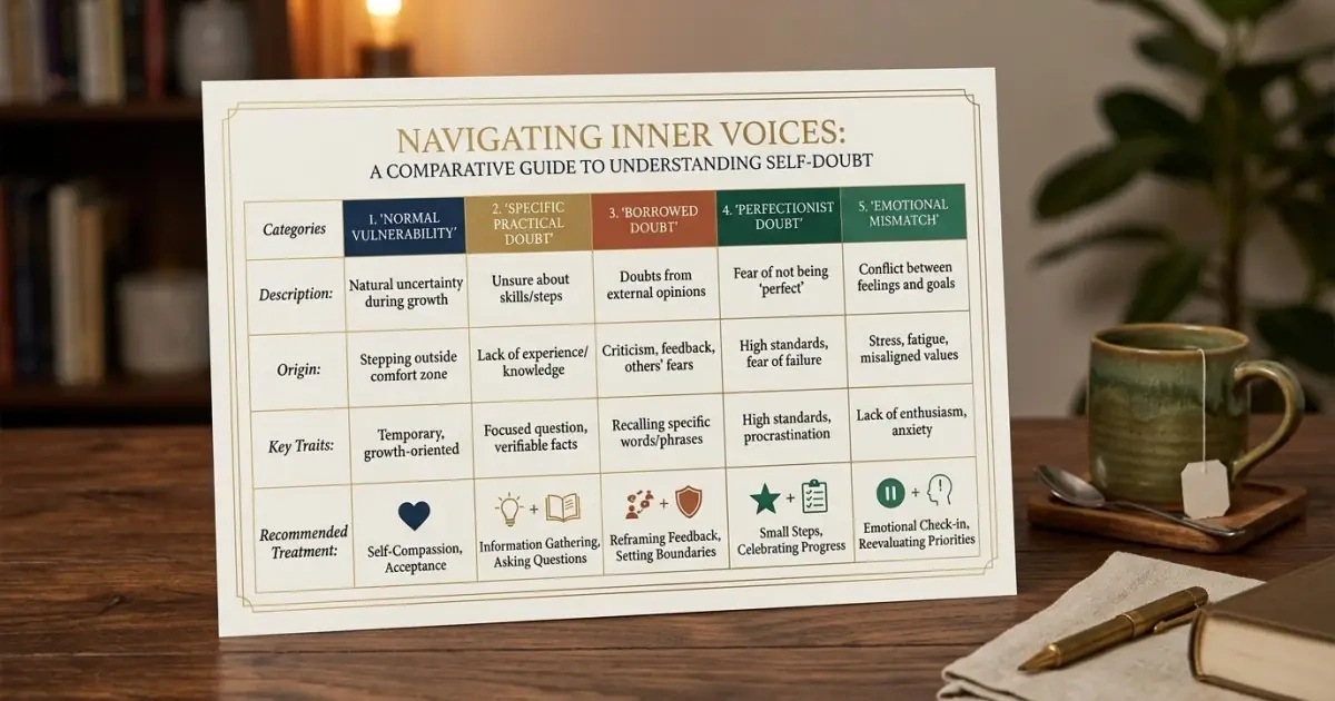 An educational editorial table separating normal naming anxiety from real warning signs