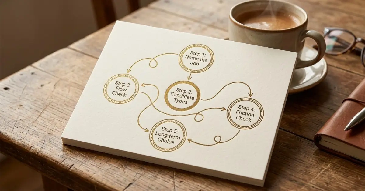 An elegant mindmap detailing the practical framework for first and middle name flow.