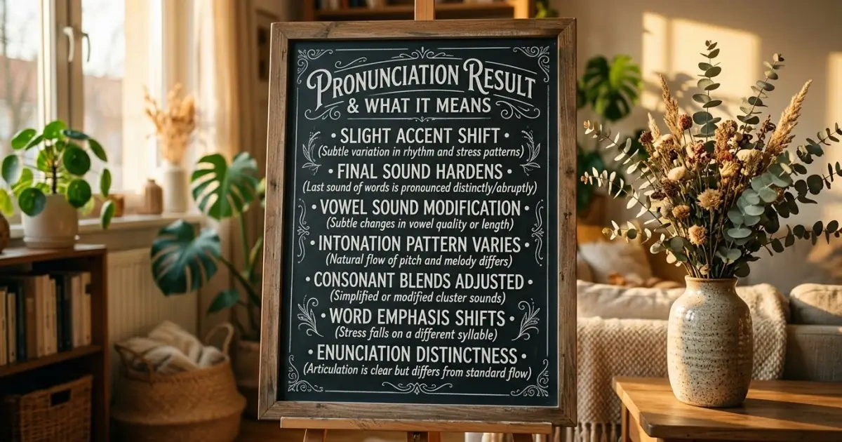 A chalkboard infographic displaying the impact of pronunciation on French name choices.