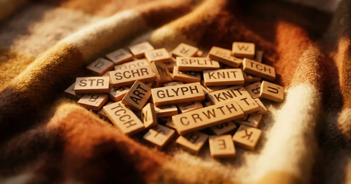 Analyzing the visual and rhythmic density of consonant clusters in names.