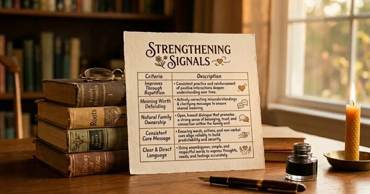 A study desk paper infographic detailing signs an Irish name choice is getting stronger.