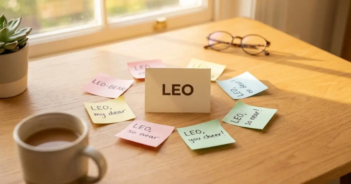 A short standalone name surrounded by playful handwritten notes showing how short names pick up nicknames.