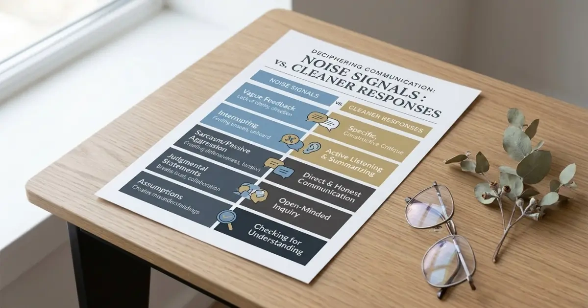 An organized editorial infographic outlining the warning signs of adding noise to a name list.