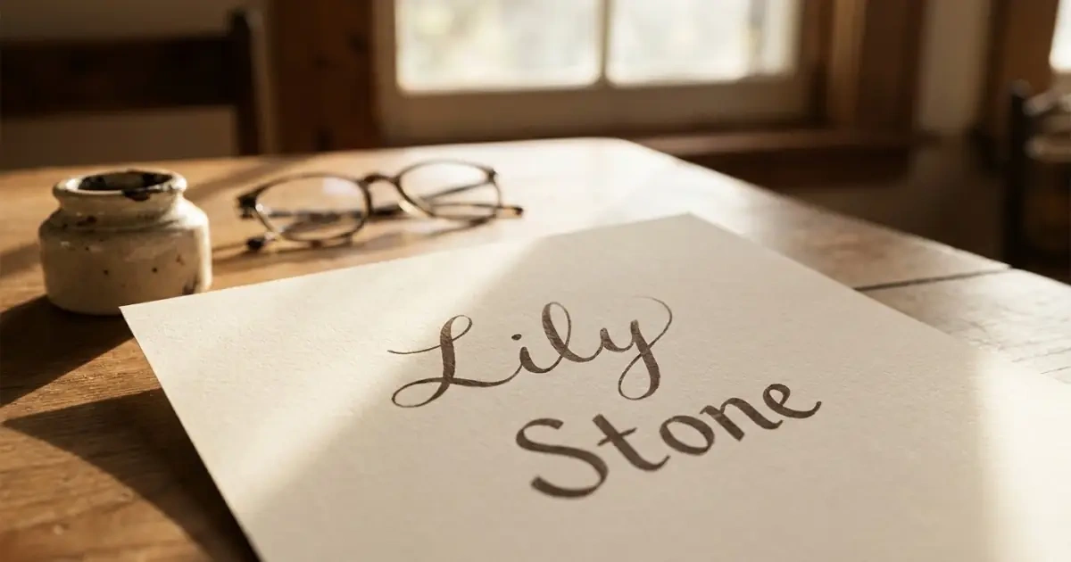 Providing structure to a light first name with a strong middle name.