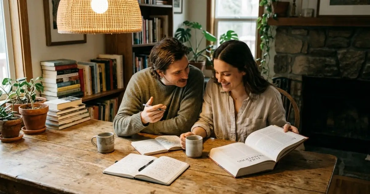 Parents discussing common questions about cross-cultural baby names for international life.