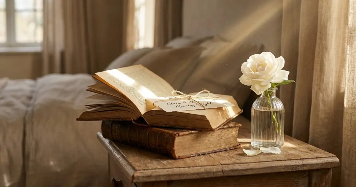 An open book illuminated by sunlight explaining the shared meaning behind cross-cultural baby names.