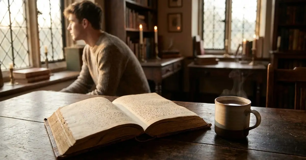An ancient open book symbolizing how names with cultural roots carry history and stories.