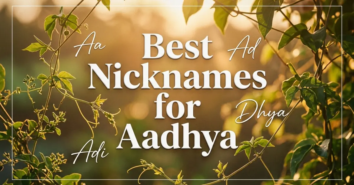 Nicknames for Aadhya