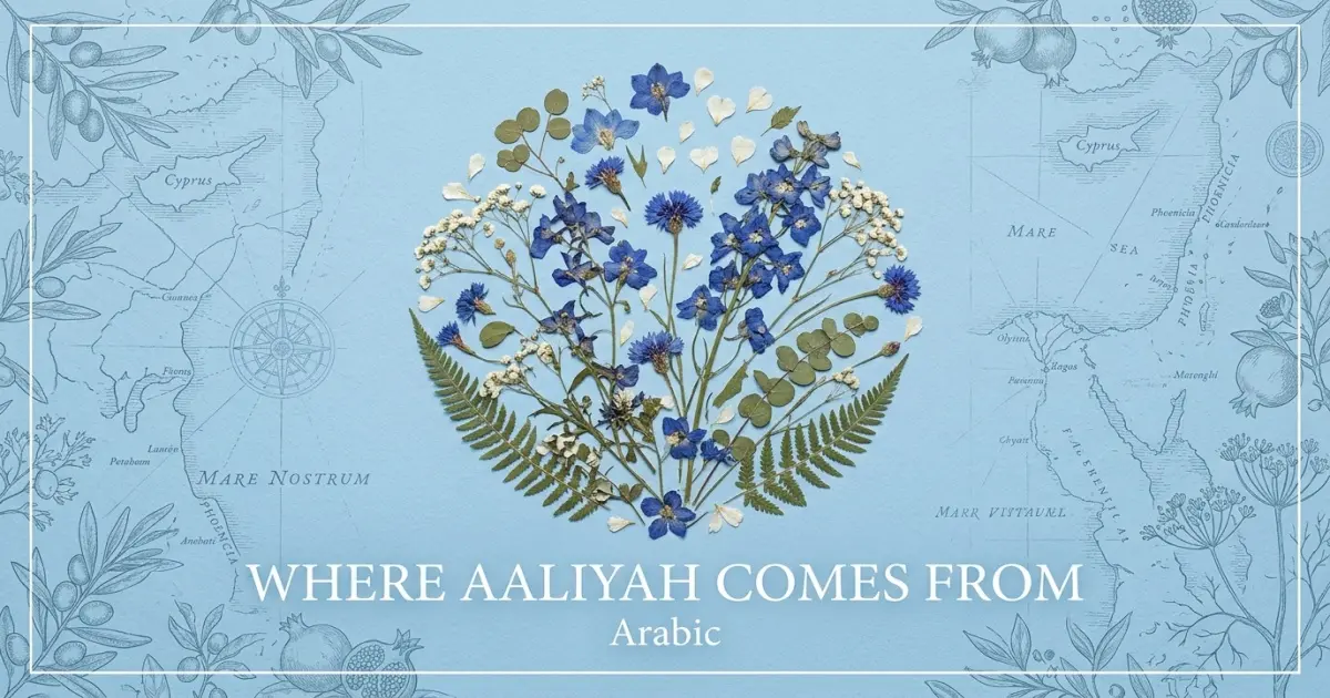 The name Aaliyah comes from: Arabic