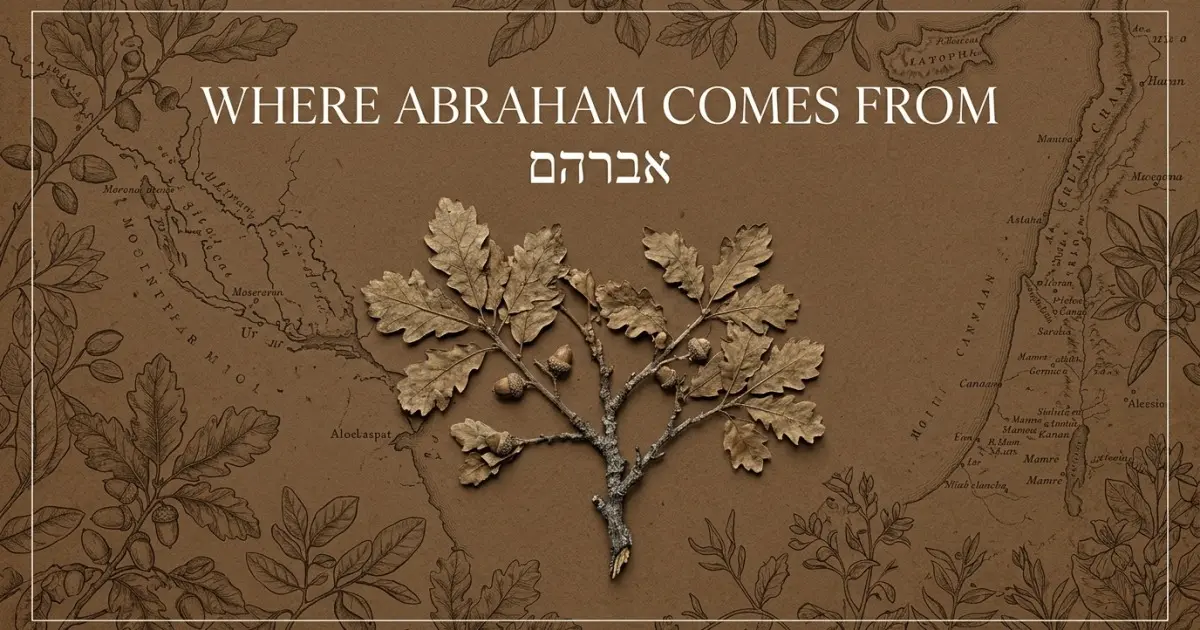The name Abraham comes from: Hebrew