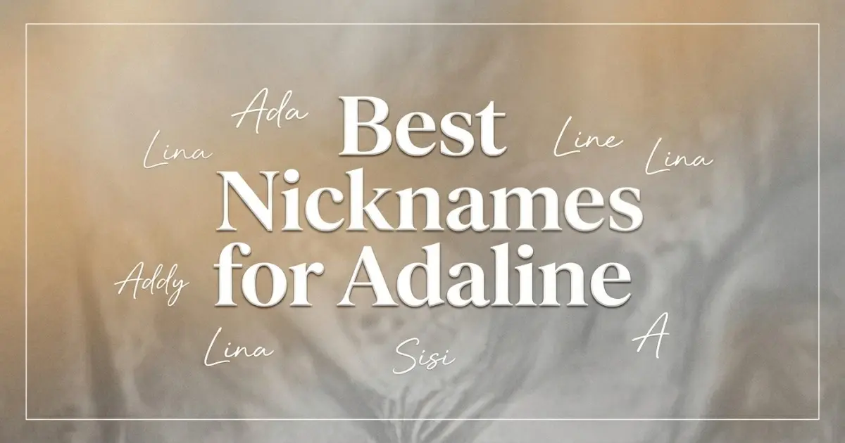 Nicknames for Adaline