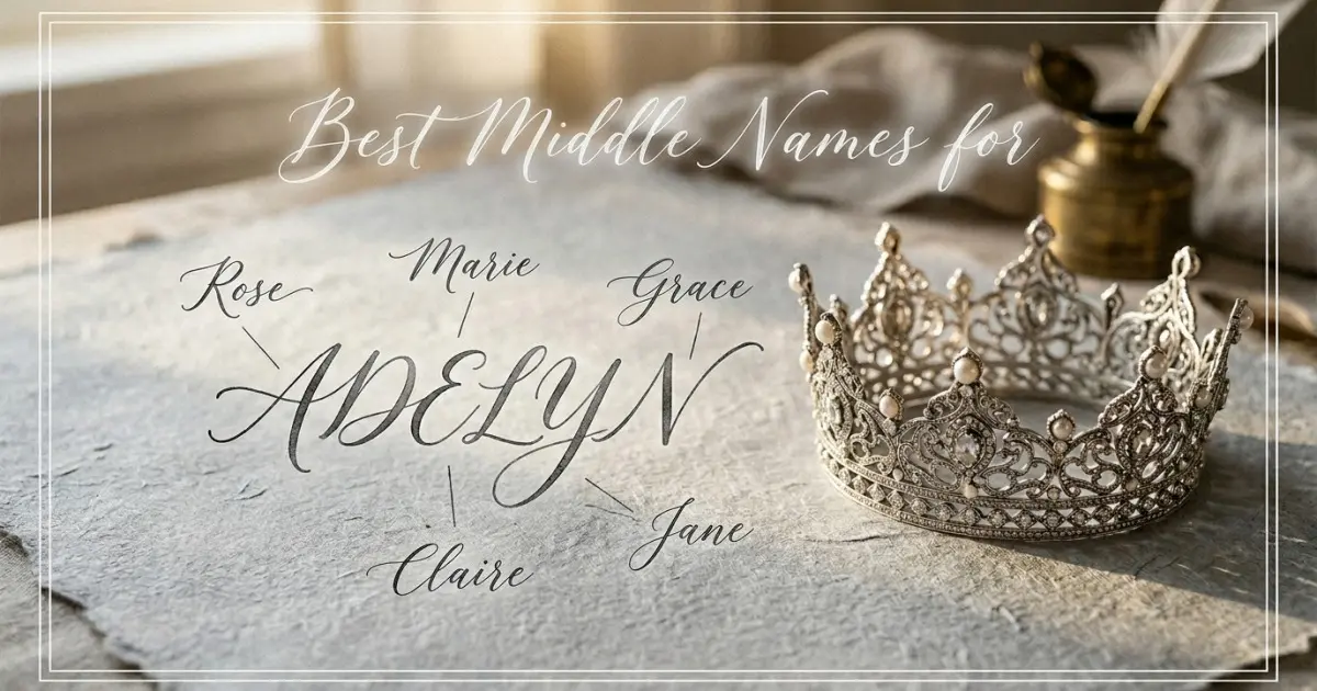Best middle names for Adelyn