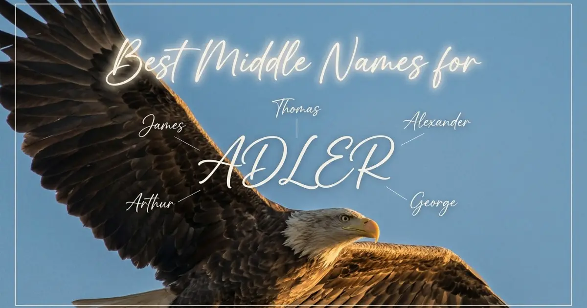 Best middle names for Adler