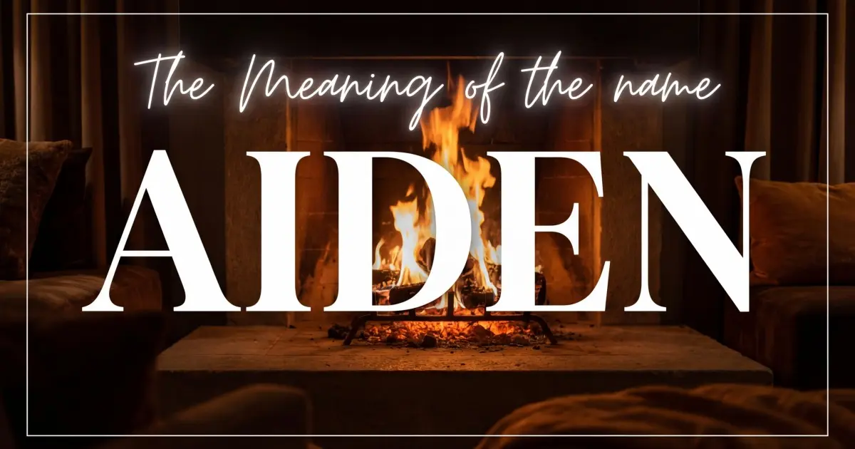 Aiden name meaning
