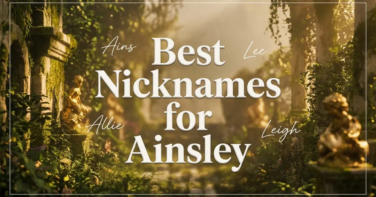 Nicknames for Ainsley