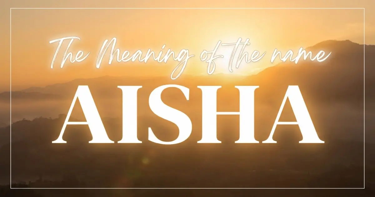 Aisha name meaning