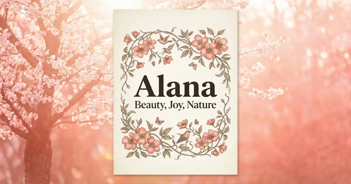 Alana meaning themes: beauty, joy, nature
