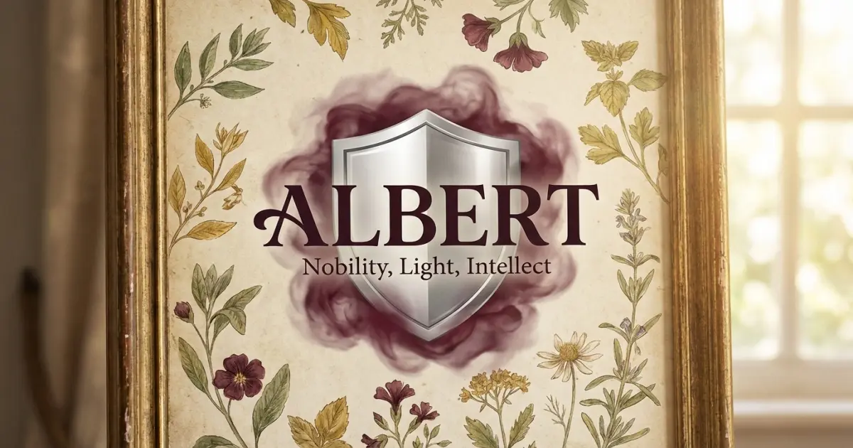 Albert meaning themes: nobility, light, intellect
