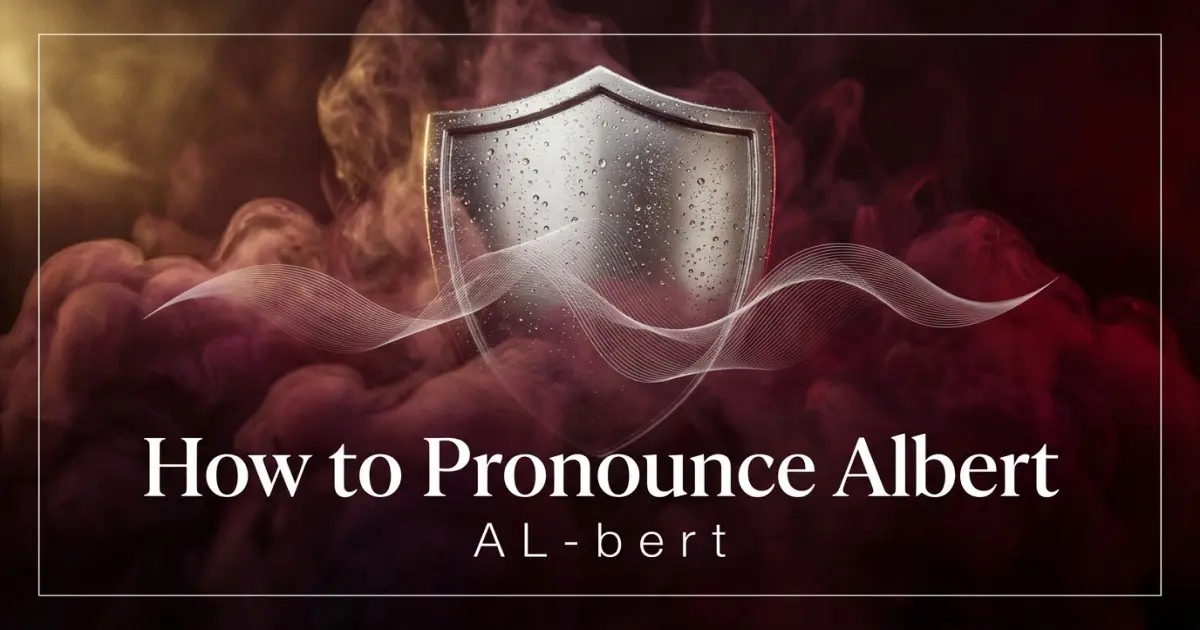 How to pronounce Albert