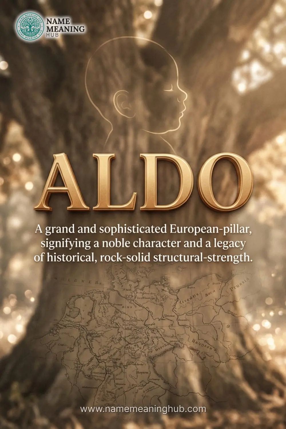 Meaning of the name Aldo: A grand and sophisticated European-pillar, signifying a noble character and a legacy of historical, rock-solid structural-strength.