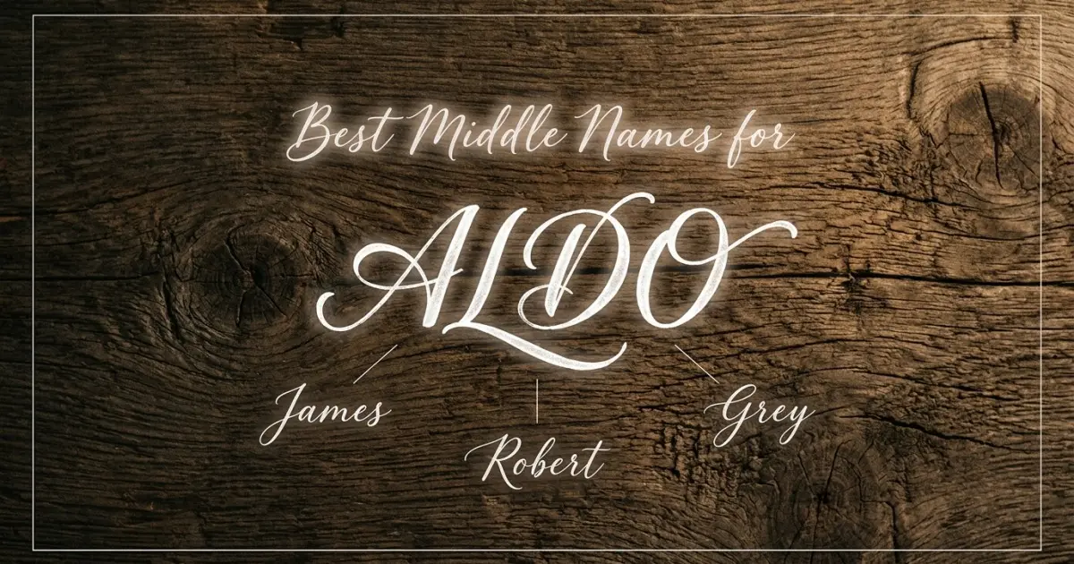 Best middle names for Aldo