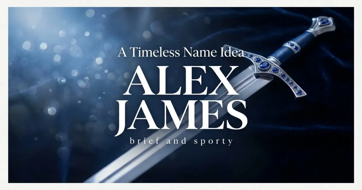 Timeless Middle Name Idea For Alex