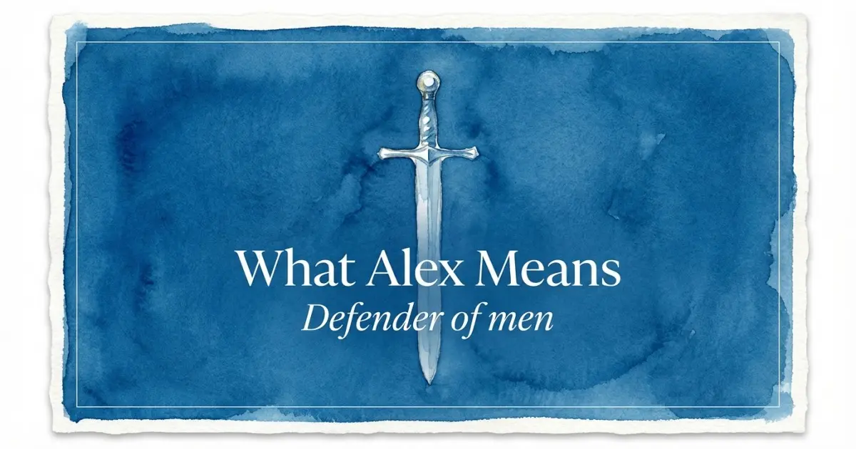 What Alex Means