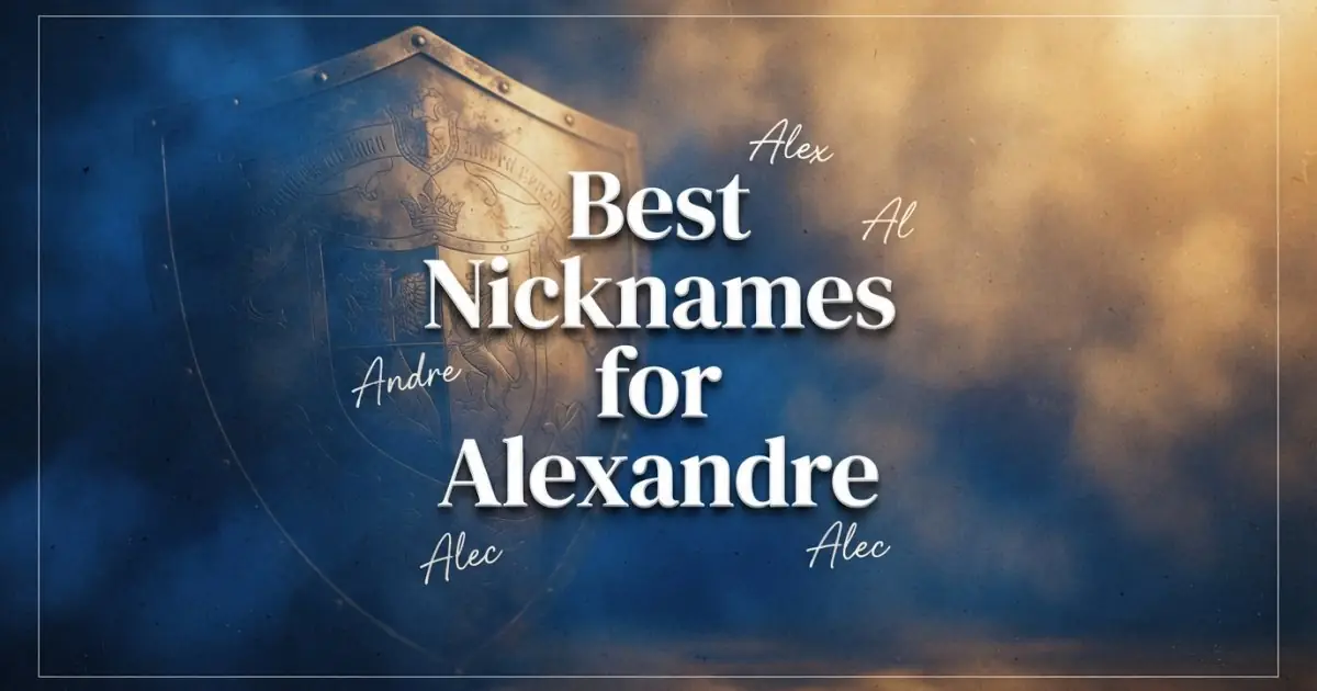 Nicknames for Alexandre