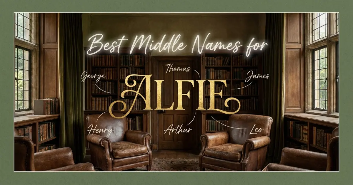 Best middle names for Alfie