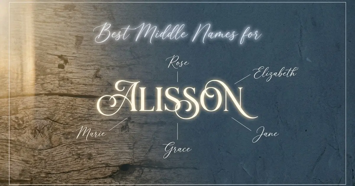 Best middle names for Alisson