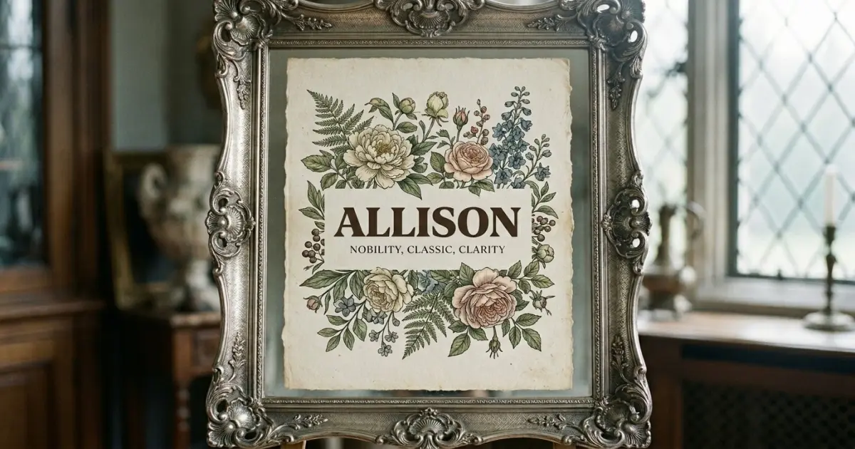 Allison meaning themes: nobility, classic, clarity