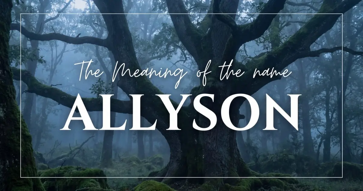Allyson name meaning