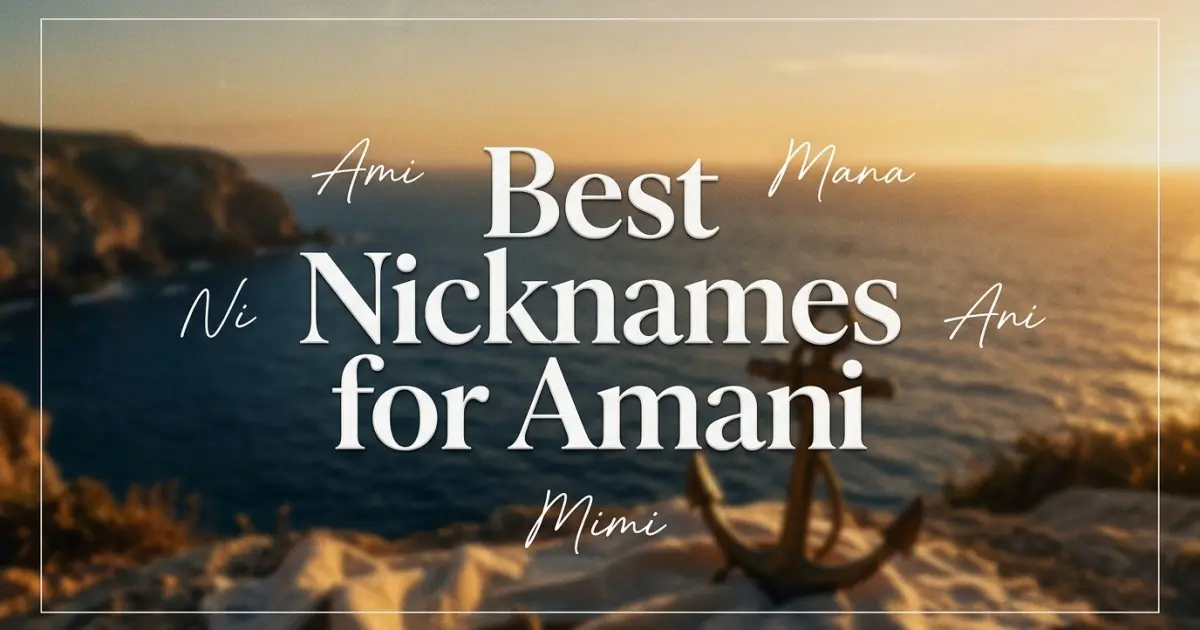 Nicknames for Amani