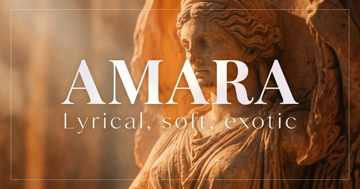 Amara Name Vibe