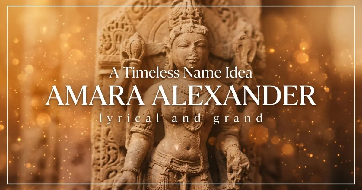 Timeless Middle Name Idea For Amara