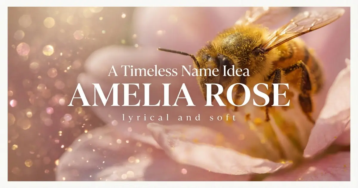 Timeless Middle Name Idea For Amelia