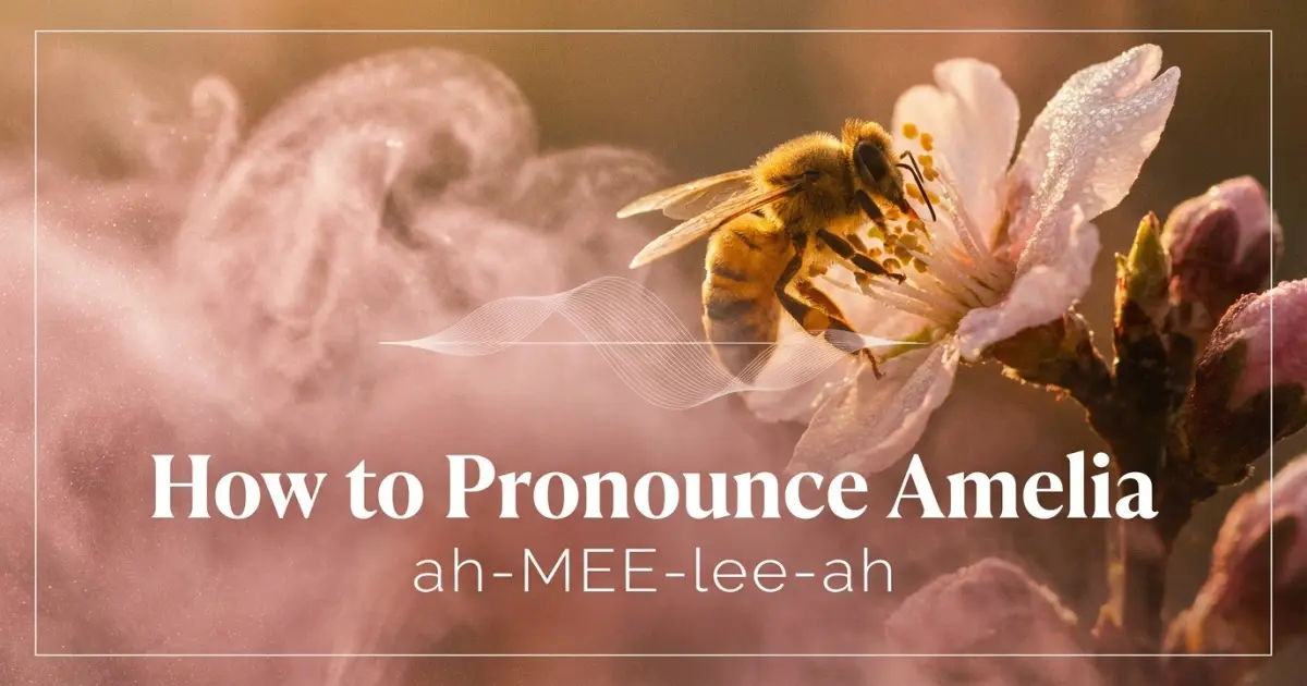 How to pronounce Amelia