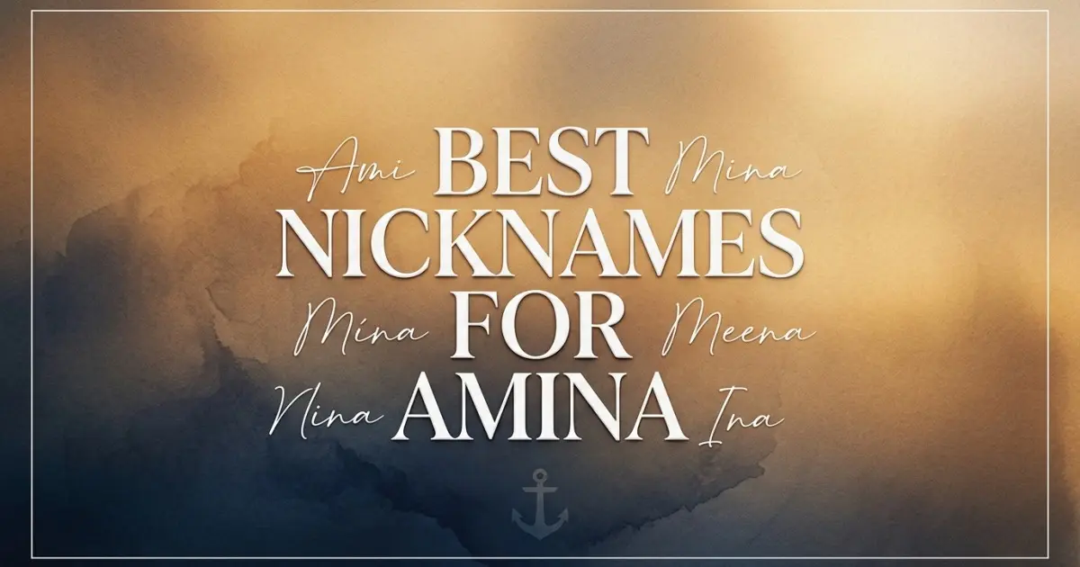 Nicknames for Amina