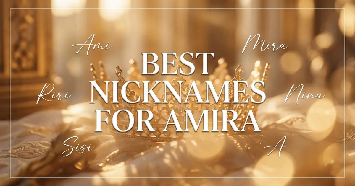 Nicknames for Amira