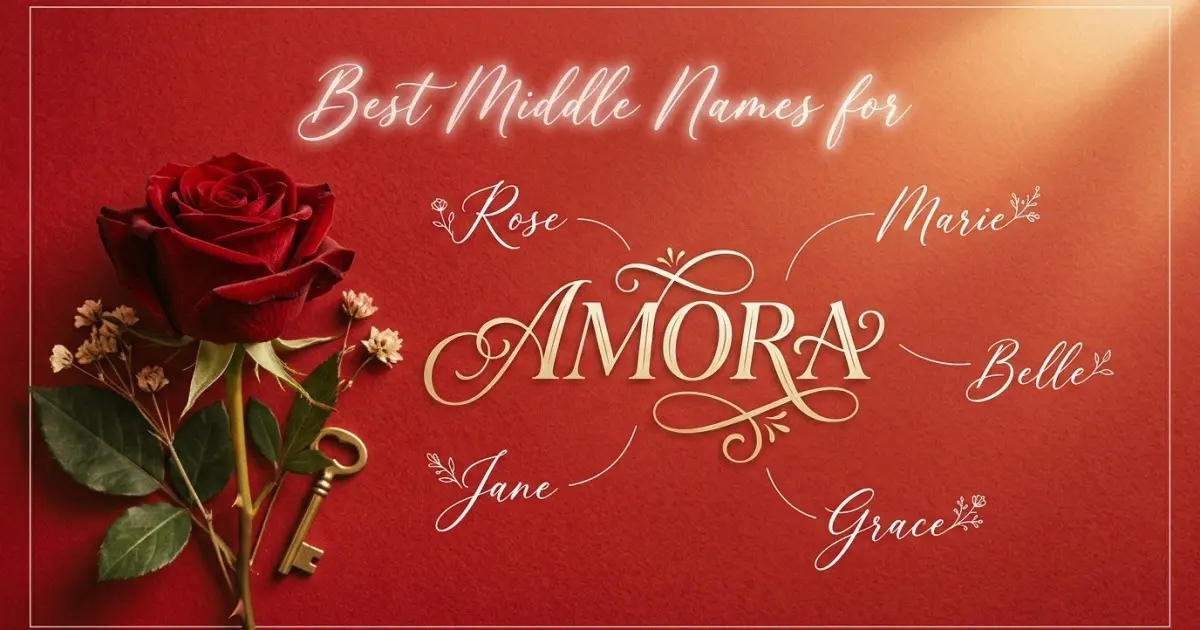Best middle names for Amora
