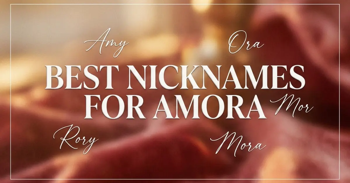 Nicknames for Amora
