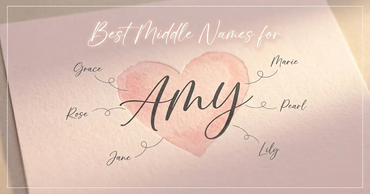 Best middle names for Amy