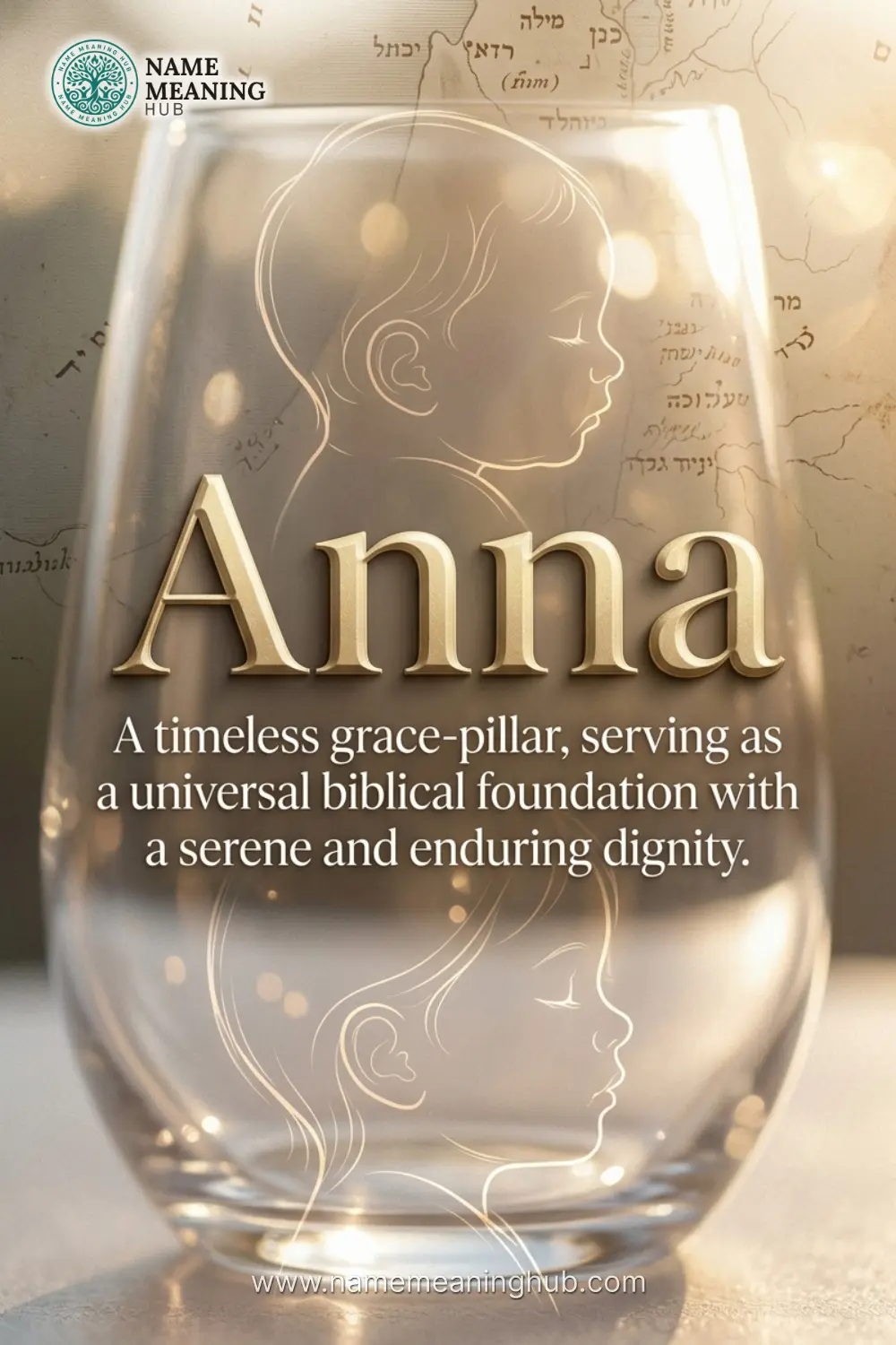 Meaning of the name Anna: A timeless grace-pillar, serving as a universal biblical foundation with a serene and enduring dignity.