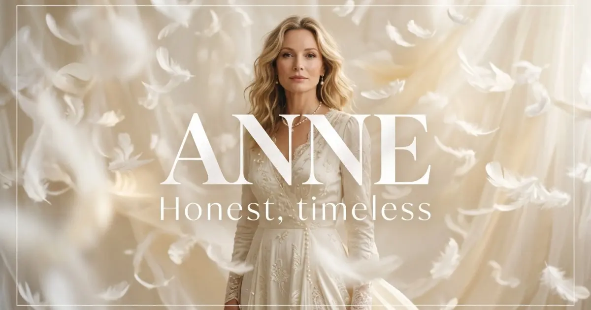 Anne name vibe: Honest, timeless