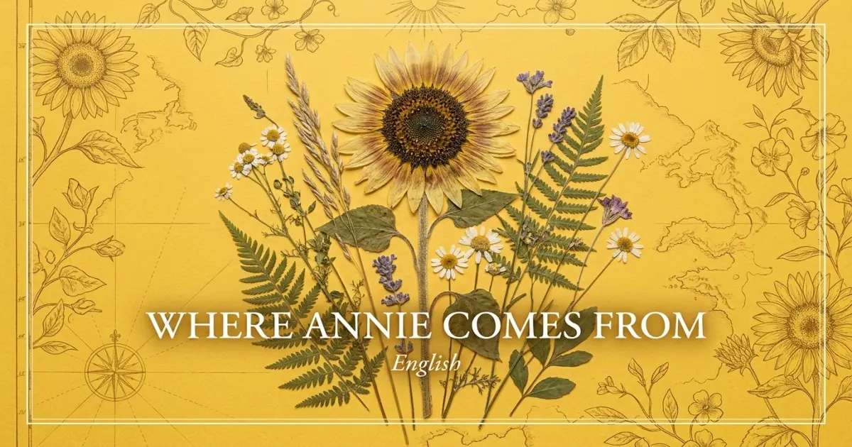The name Annie comes from: English
