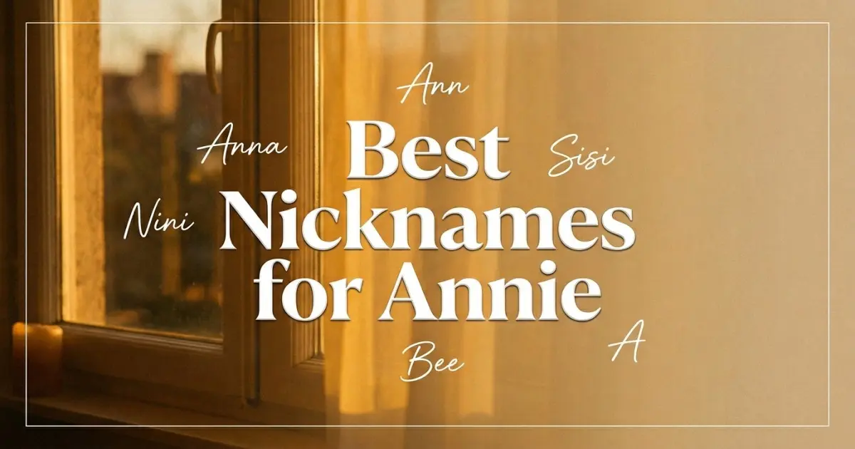 Nicknames for Annie