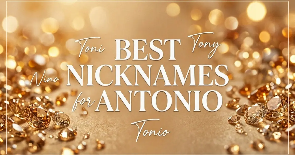 Nicknames for Antonio