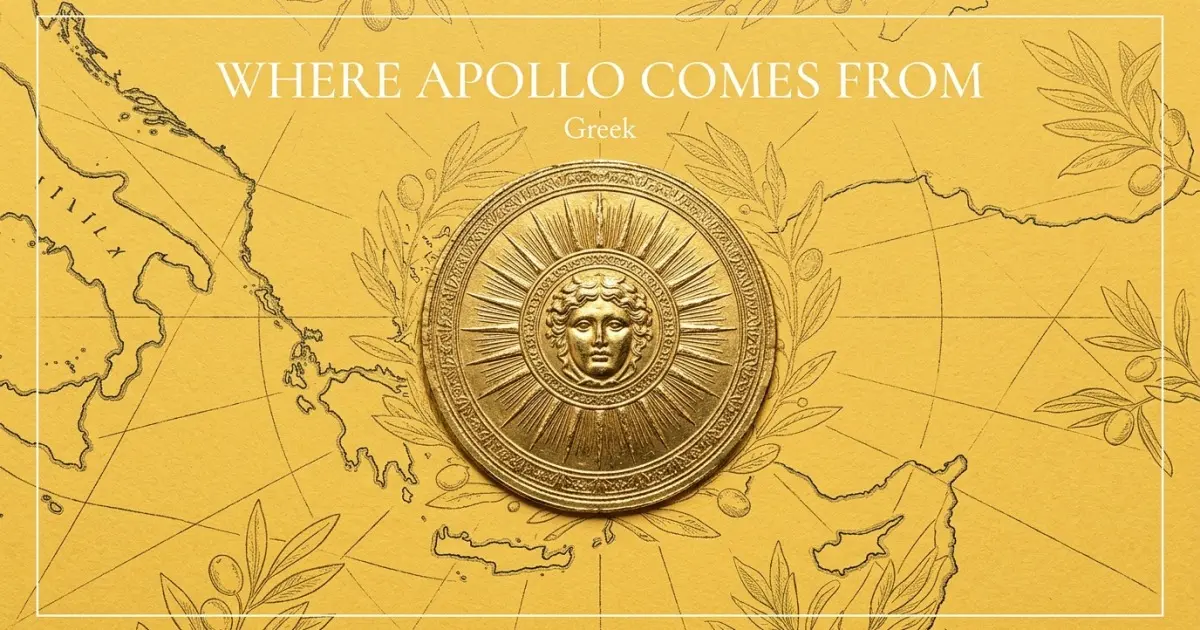 The name Apollo comes from: Greek
