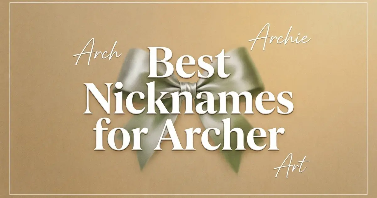 Nicknames for Archer